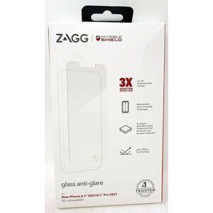 Zagg Invisible Shield Glass Anti-Glare Screen Protector for iPhone 13 / 13 Pro